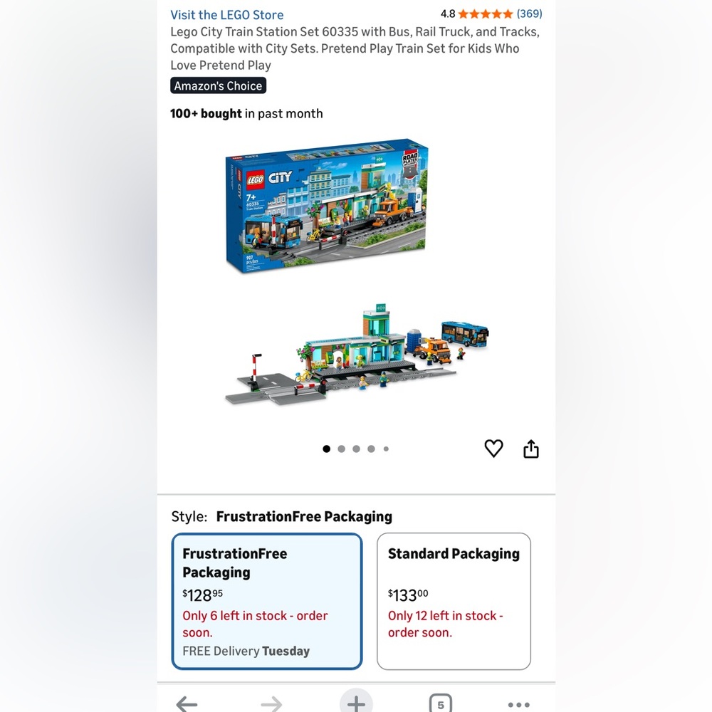 Lego City Train Station Set 60335 retired - Picture 7 of 14